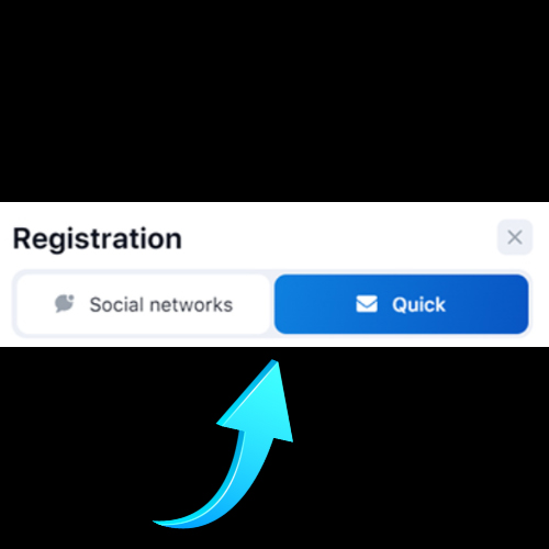 Select the registration option