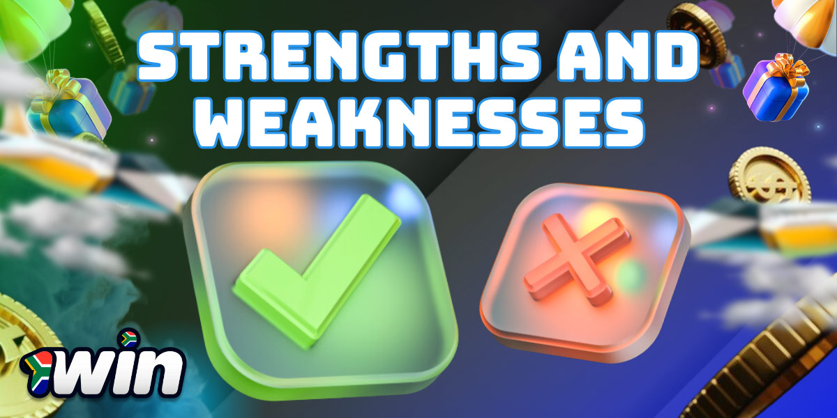 Strengths and weaknesses