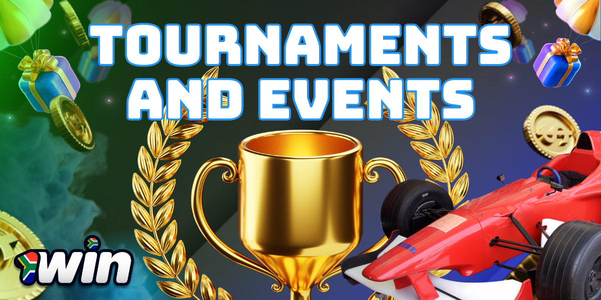 Tournaments and Events 1win Formula 1