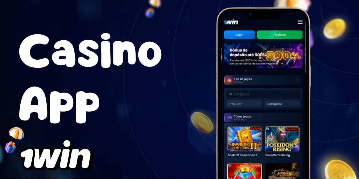 Play the best casino games in the 1Win app 