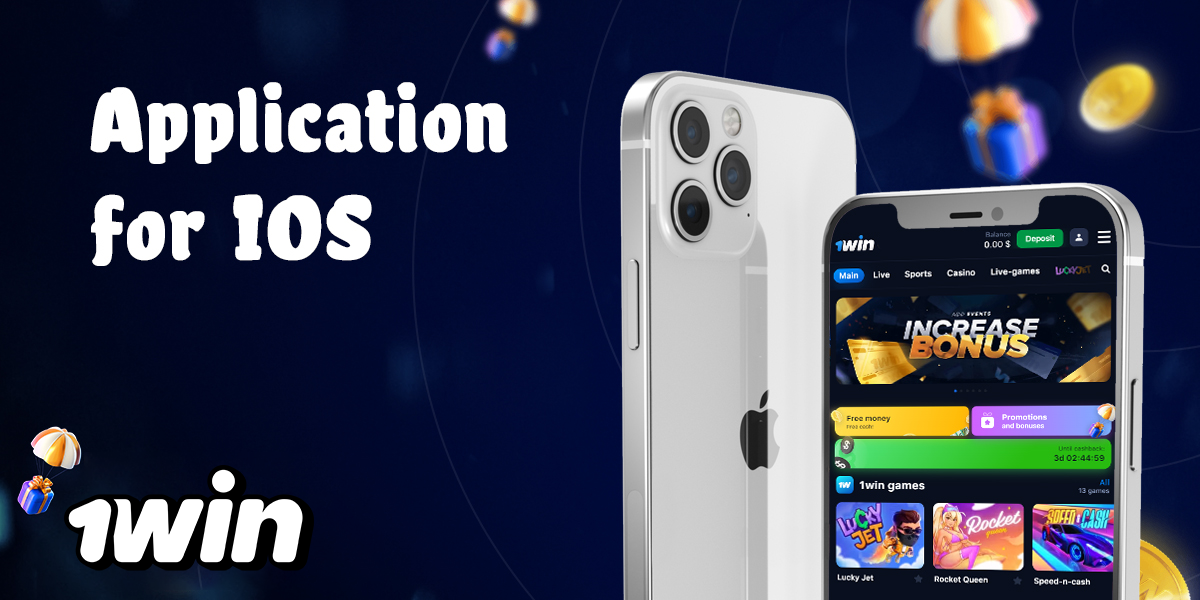 Instructions on how to download and install 1Win mobile app on iOS device
